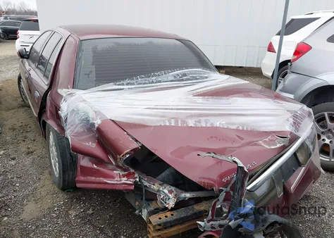 2008 Mercury Grand Marquis Ls from USA, damaged, VIN 2MEFM75V68X620164